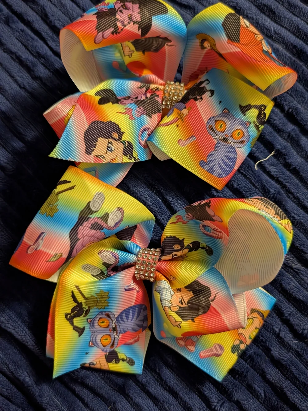 2 K-pop Demon Hunters Hair Bows